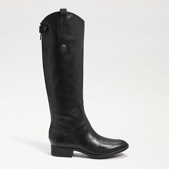 Sam Edelman Black Penny leather boots - Picture 2 of 9